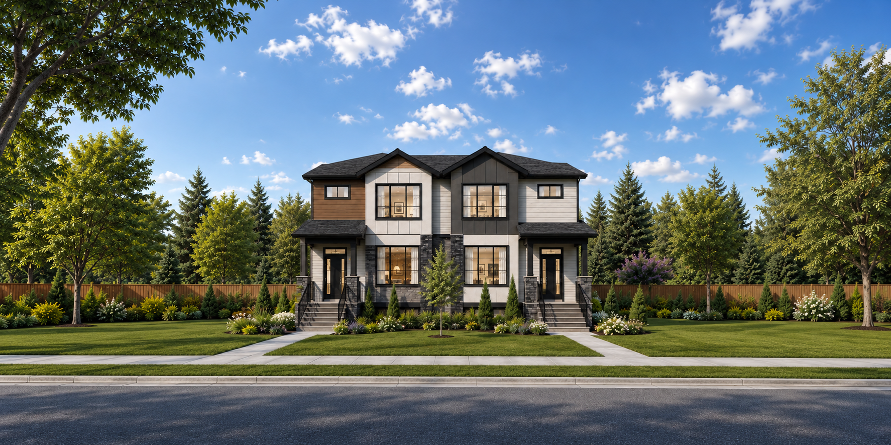 Duplex opportunity in Carrington, Yorkville & Cityscape — Calgary