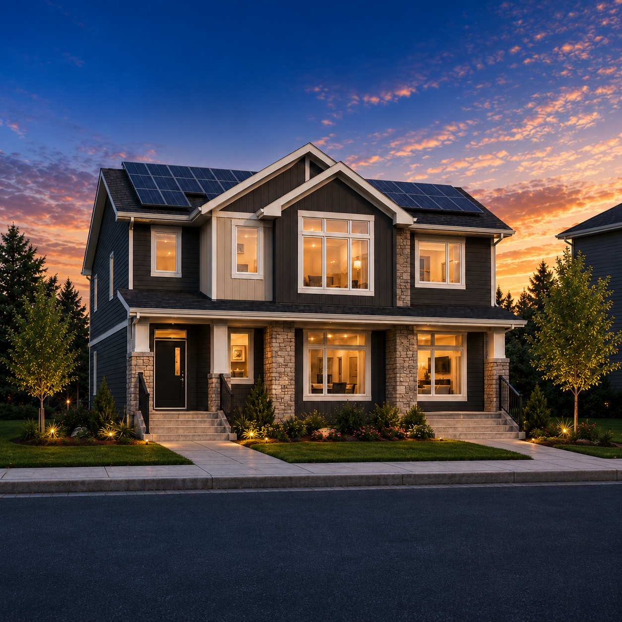Duplex opportunity in Carrington, Calgary