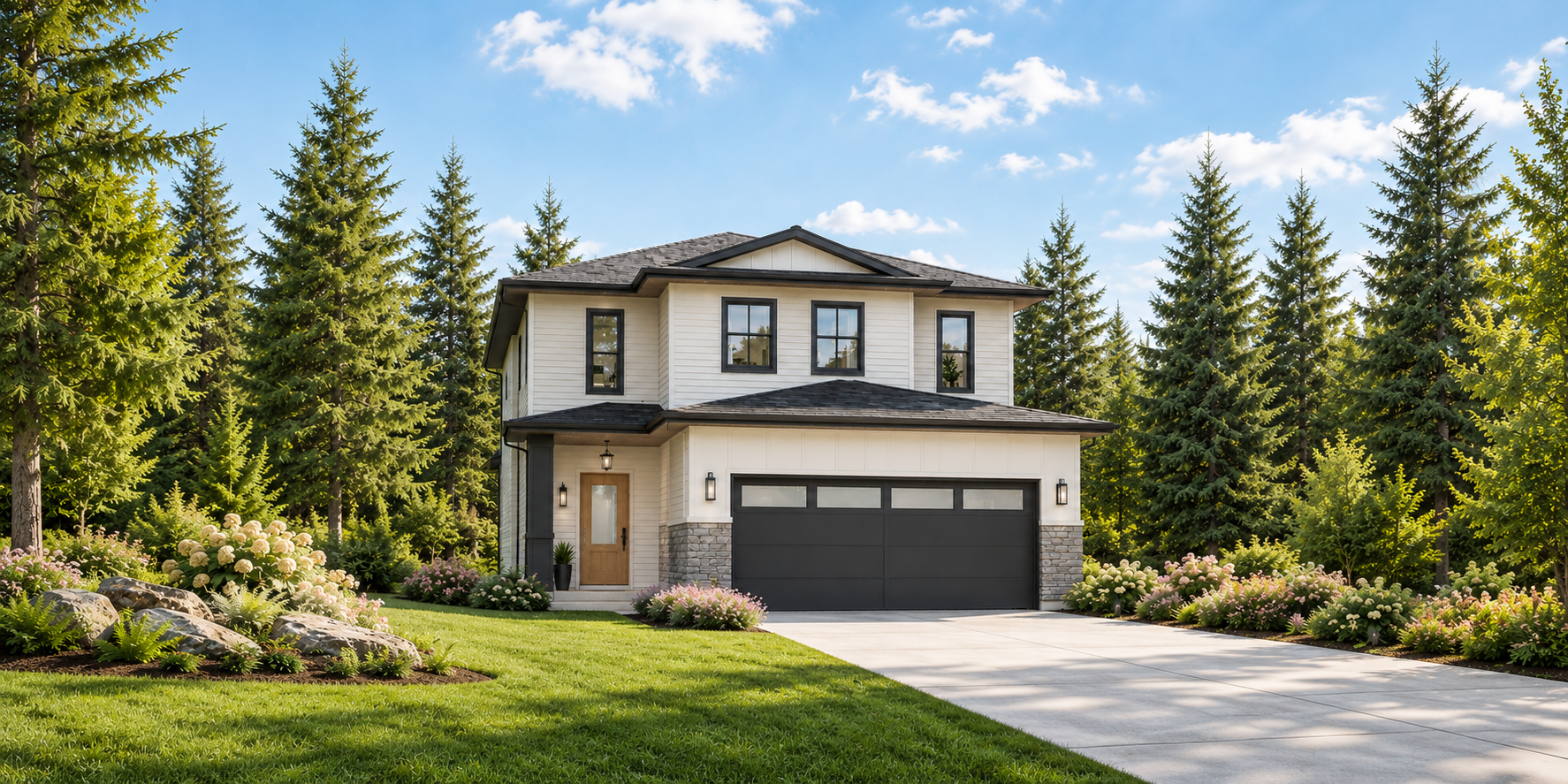 Front Double-Car Garage Home opportunity in Carrington, Calgary